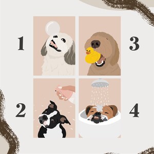Dog Grooming Prints and Illustrations. Dog Groomer Gift. Grooming Salon Décor. Grooming Logo. Dog Grooming Salon Wall Art. Custom Pet Art. All 4