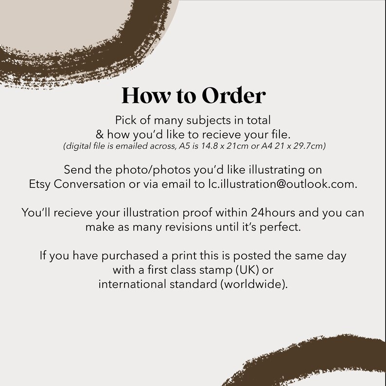 Custom Detailed Pet Illustration Personalised Pet Portraits Digital and