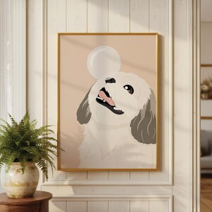 Dog Grooming Prints and Illustrations. Dog Groomer Gift. Grooming Salon Décor. Grooming Logo. Dog Grooming Salon Wall Art. Custom Pet Art. 1