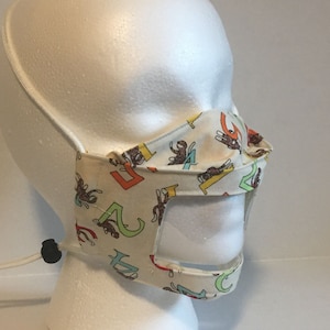 Commandes personnalisées disponibles pour les masques communicator pour la lecture des lèvres