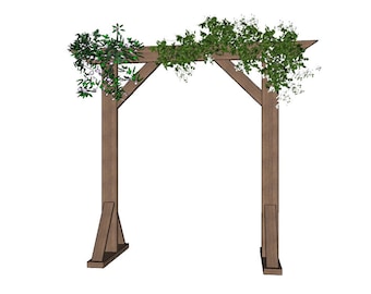 Wooden Wedding Arch Plans- Wedding Arch-Wedding Arbor-Photo Booth Backdrop Stand for Weddings