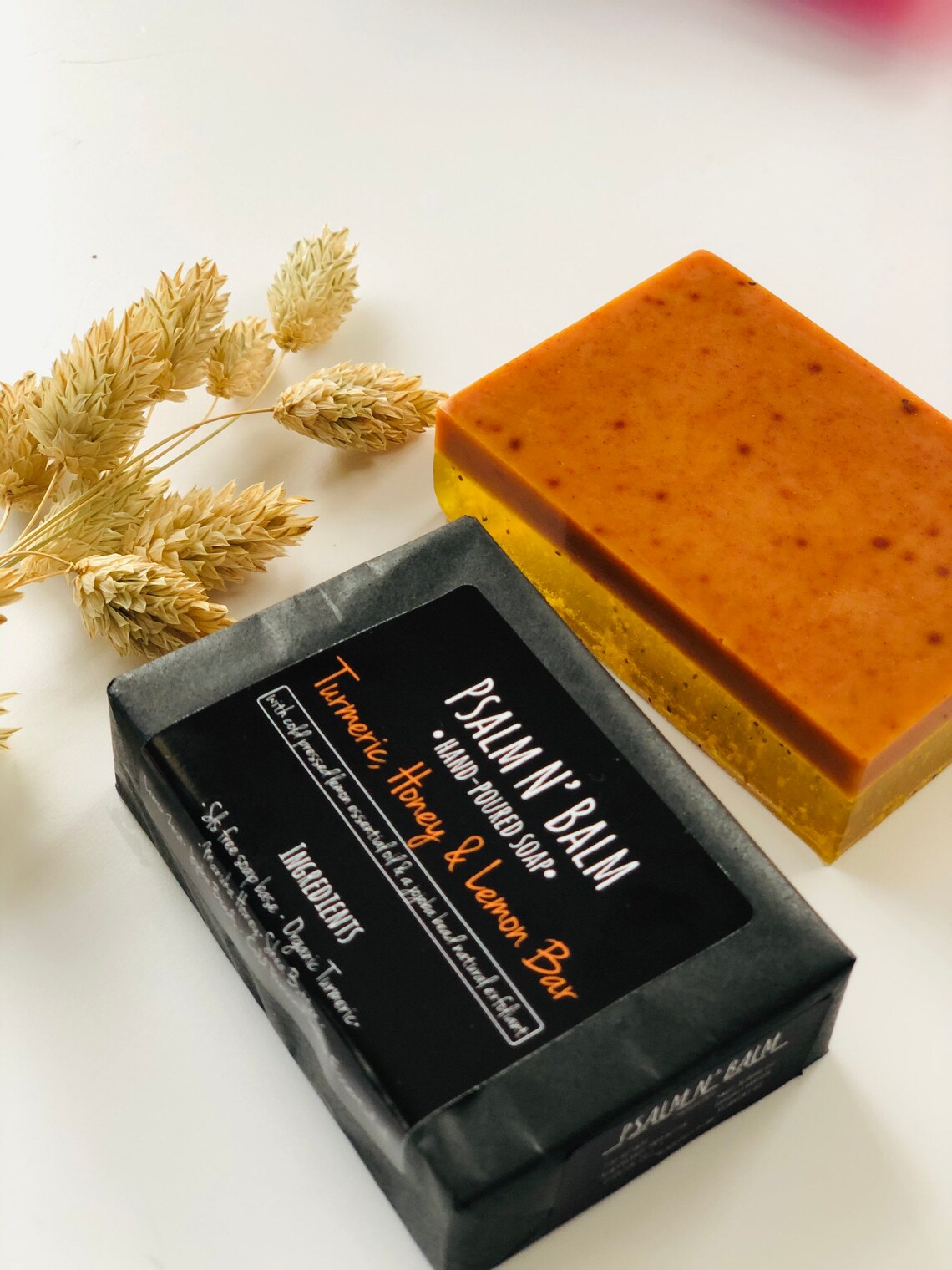 Turmeric Honey & Lemon Soap Bar Etsy