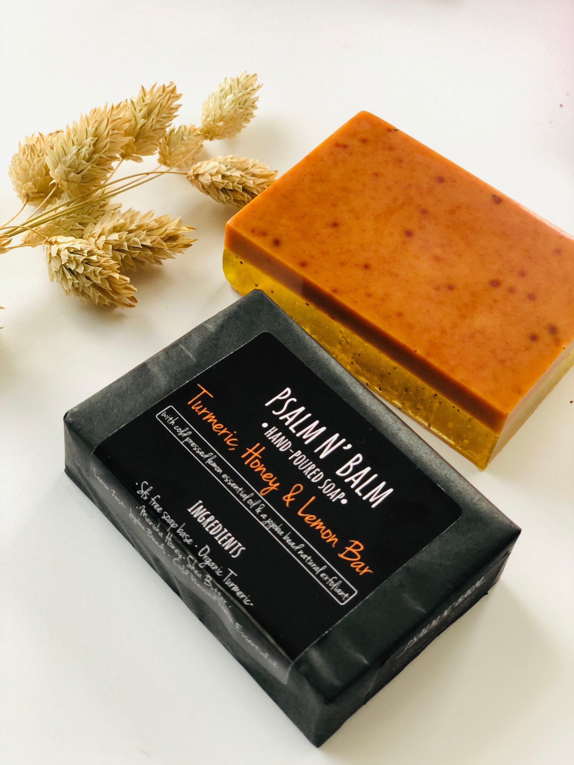 Turmeric Honey & Lemon Soap Bar Etsy UK