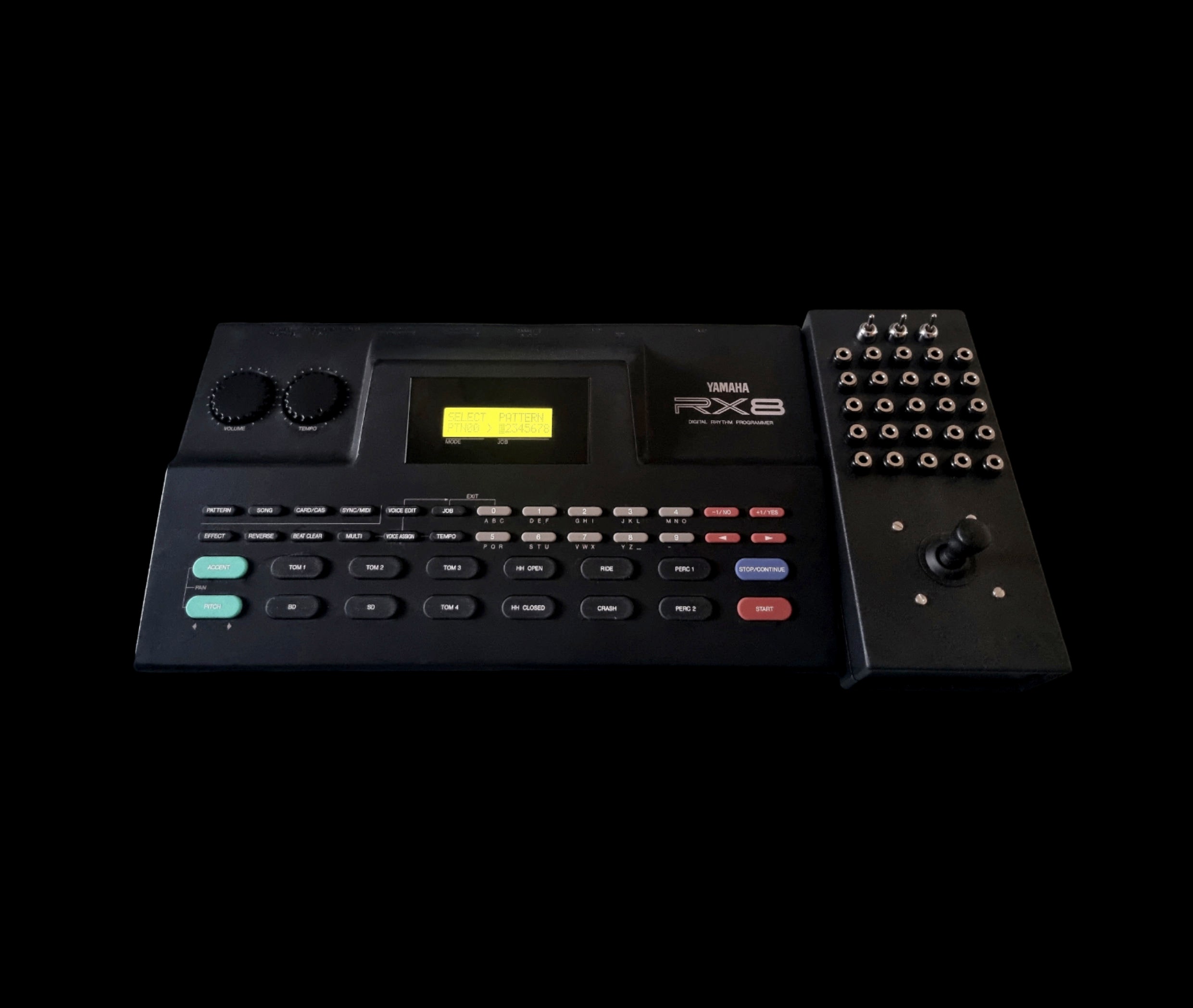 Yamaha RX8 1989 Drum Machine Patch Bay Joystick Effects Etsy