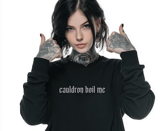 ACOTAR inspiriertes alternatives Gothic-Sweatshirt