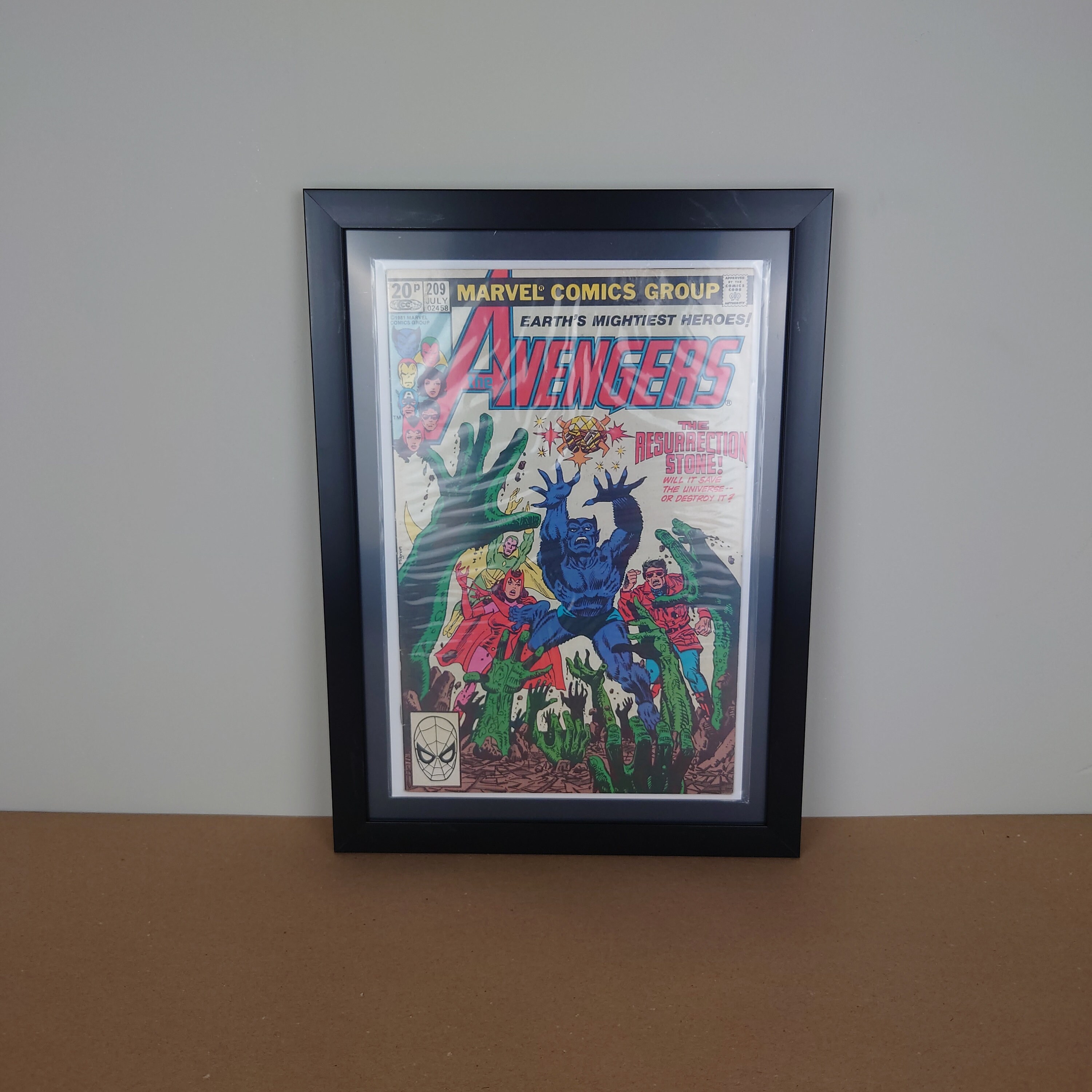 1981 Marvel Avengers Comic Book. Near Mint Condition #209 - Etsy
