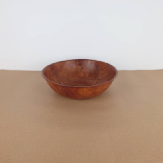 Vintage Wooden Snacks Bowl. - Etsy