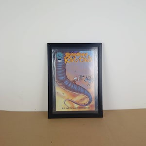 Stupid stupid rat tails 2000 framed vintage comic. Rare near mint condition.