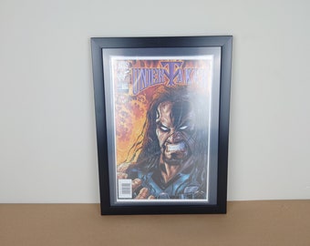 Framed The Undertaker wrestling. Vol 1- No 9 - 1999 - (NM) comic book. WWE/WWF fandom.
