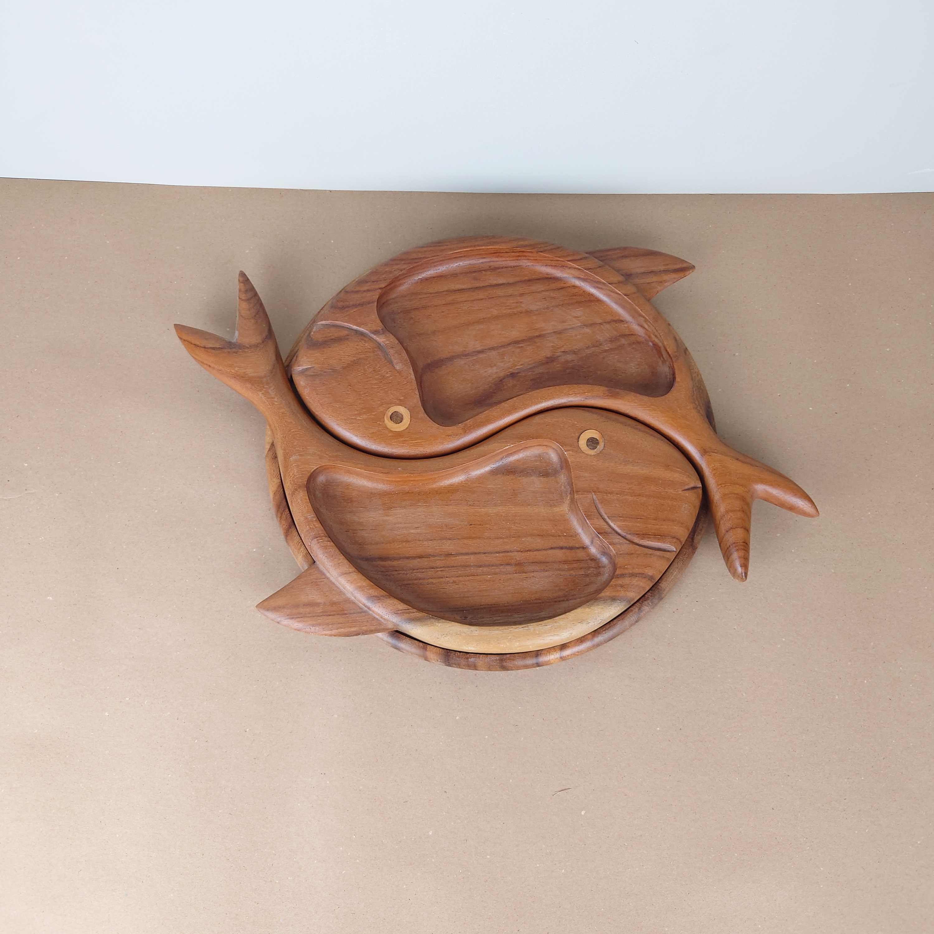 Buy Wooden Fish Tray Online In India -  India