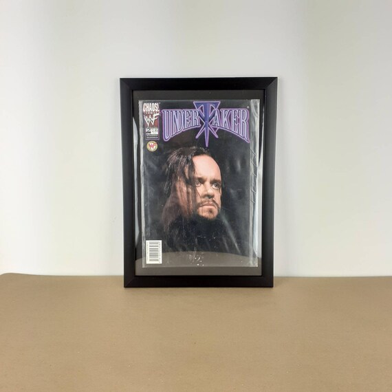 額入りアンダーテイカー・コミックブック：WWE記念品、希少1999年版