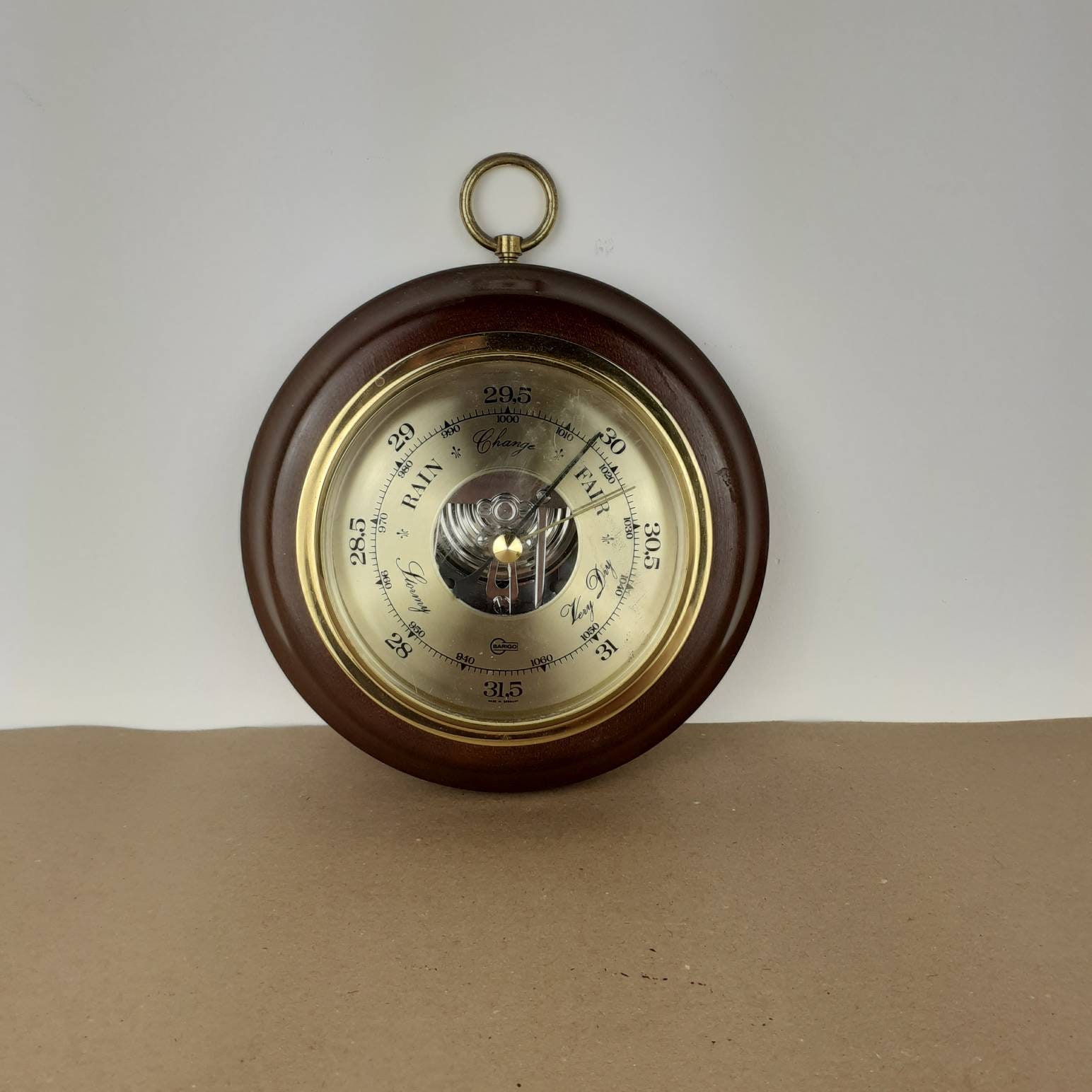 Vintage Barigo barometer. Made in Germany. Historic Etsy