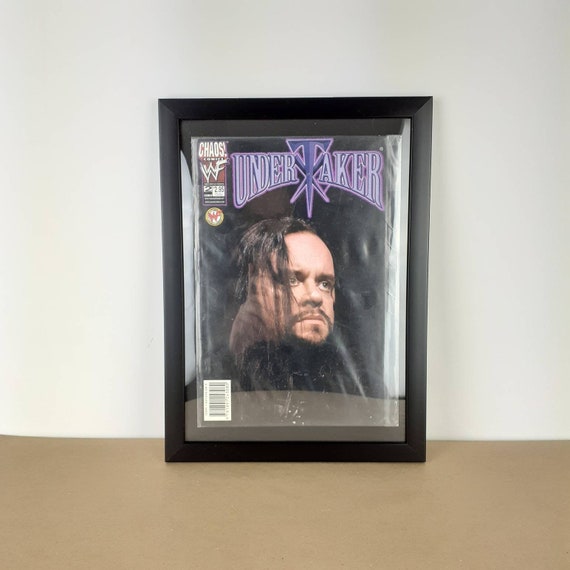 額入りアンダーテイカー・コミックブック：WWE記念品、希少1999年版