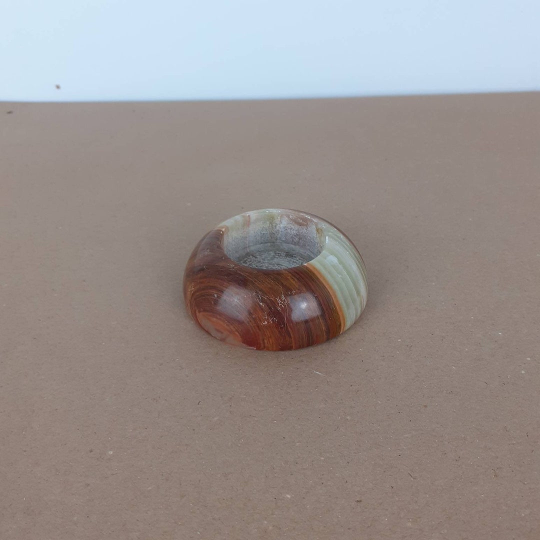 Onyx Vintage Candlestick Holder. Onyx Candle Holders. Etsy