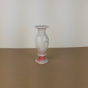 Onyx Candlestick holder. Vintage candle holder. Vintage vase.