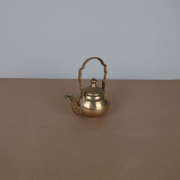 Indian brass teapot