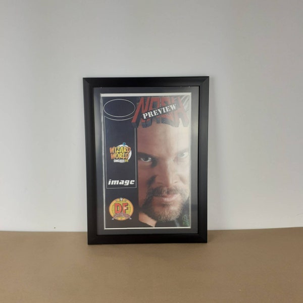 Rare Kevin Nash limited issue framed wrestling comic. #1 - (NM) comic book. Rare. Great for fans and gifts. WWE/WWF fandom.