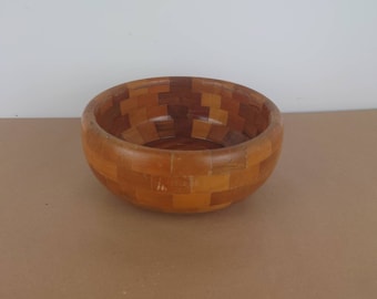 Large Vintage wooden bowl.