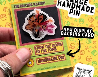 Handmade The Belchers inspired pin | Bob's Burgers | Bob | Louise | Tina | Linda | Gene