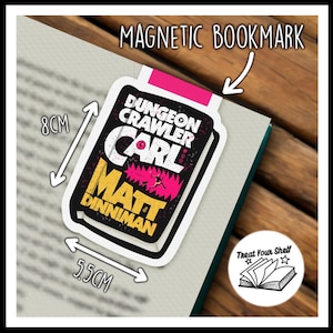 Dungeon Crawler Carl Magnetic Bookmark | Matt Dinniman Series