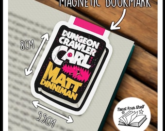 Dungeon Crawler Carl Magnetic Bookmark | Matt Dinniman Series