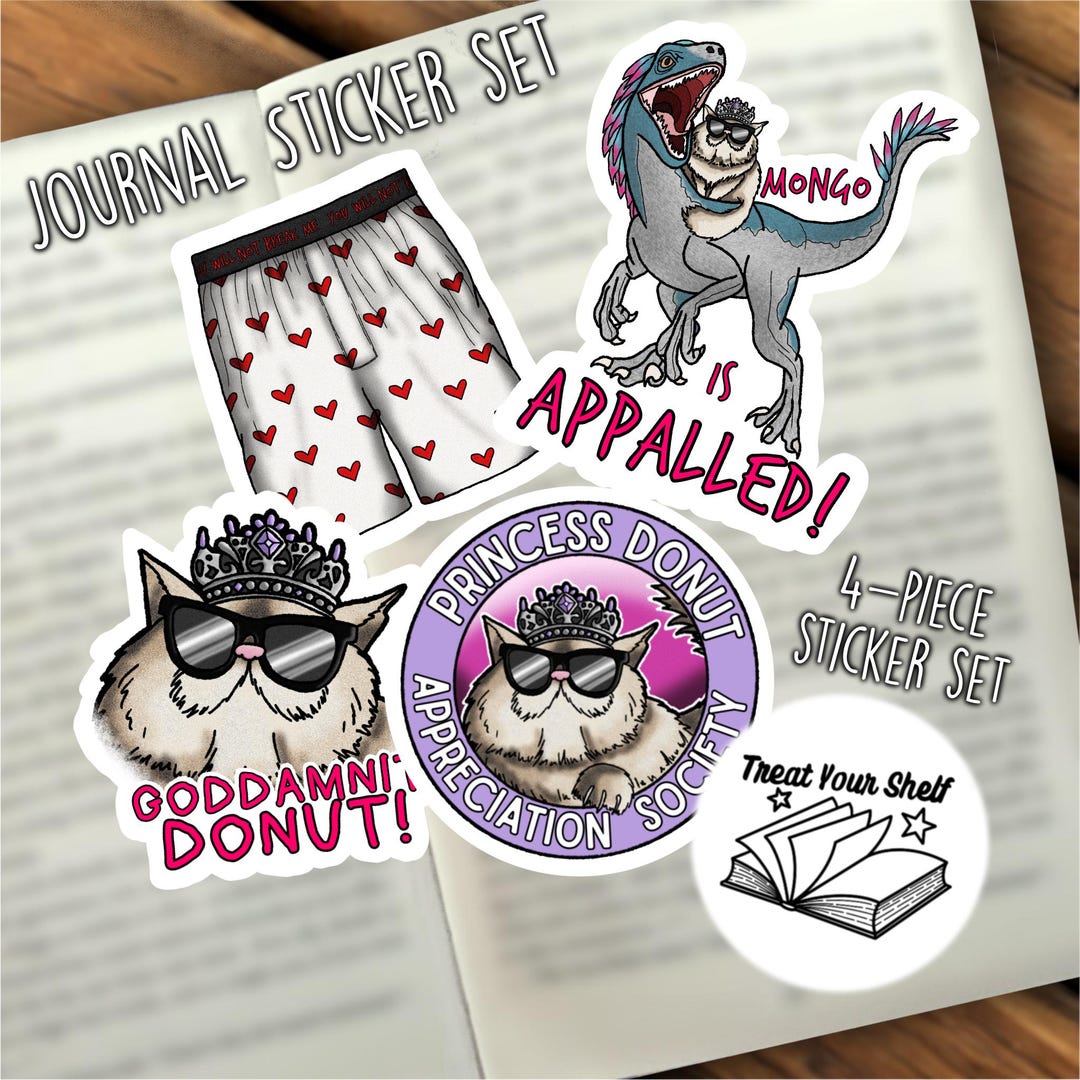 Dungeon Crawler Carl Sticker Pack | Journal Stickers, Bookish Gift - Etsy