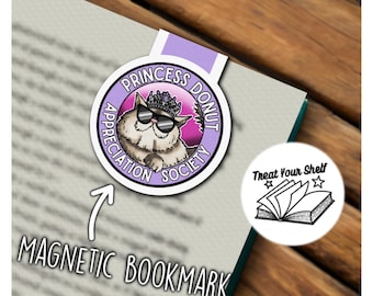 Princess Donut Magnetic Bookmark | Dungeon Crawler Carl Series