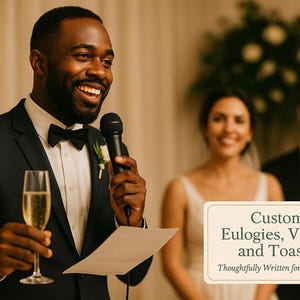 Wedding Toast Speech Writer, Maid of Honor, or Best Man Speech – Custom Writing Service | Speech Writing Help