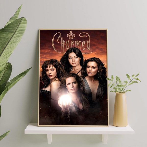 Prue, Piper, Phoebe, Paige Sisters Charmed Poster