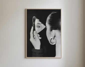 Sade Adu Vintage Black White Poster, Music Art Print, Sade Print, Sade Adu Poster