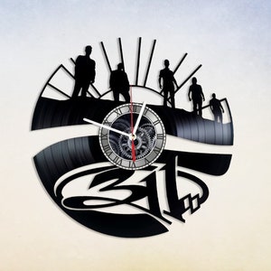 Reloj de pared con disco de vinilo 311 Music, regalos de banda de rock