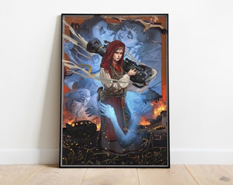 Aufsteller mit der Ukraine Kunstdruck – Mariupol Stadt-Muster (Digitaler Download)