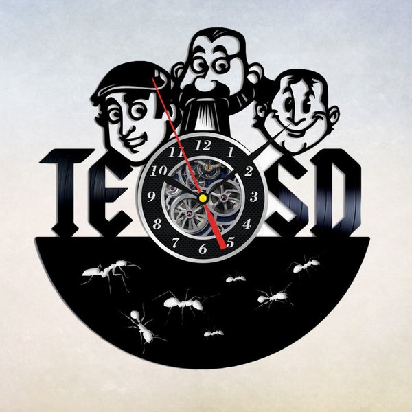 TESD Vinyl Record Wall Clock, Tell Em Steve-Dave Fan Art