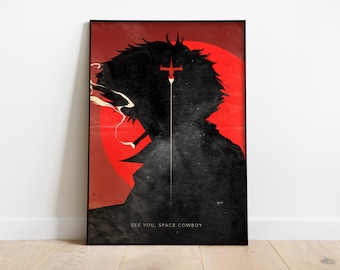 Space Hero Anime Poster Print, Anime Tv Series Poster, Gifts for Anime Manga Lovers