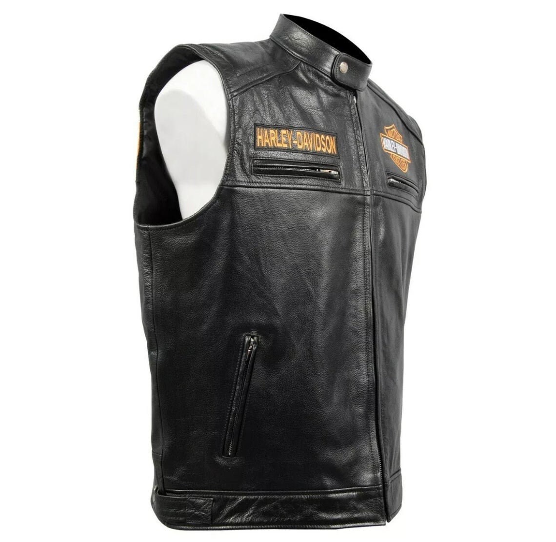 harley davidson lederweste herren