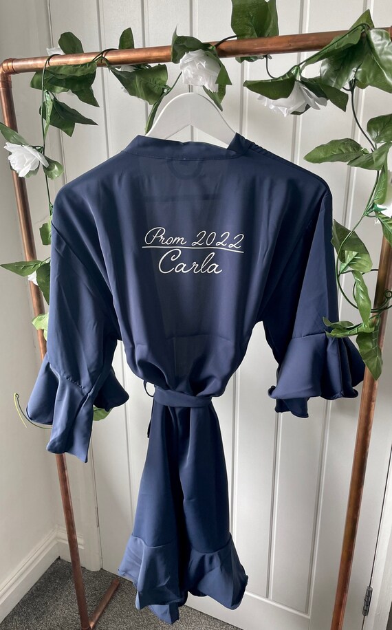 Personalised PROM Satin Robes Prom 