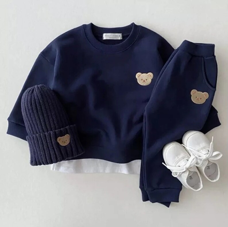 Teddy Bear Cotton Lounge Set Teddy Bear Baby Lounge Set Etsy UK