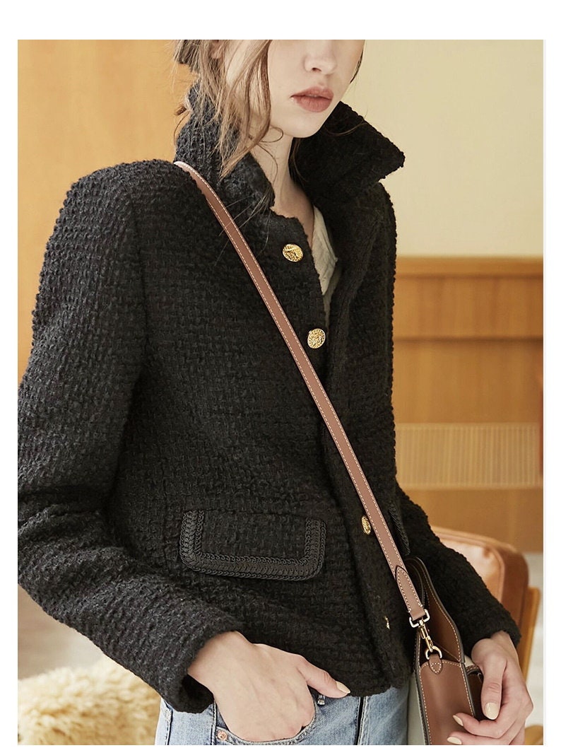 Women black jacket