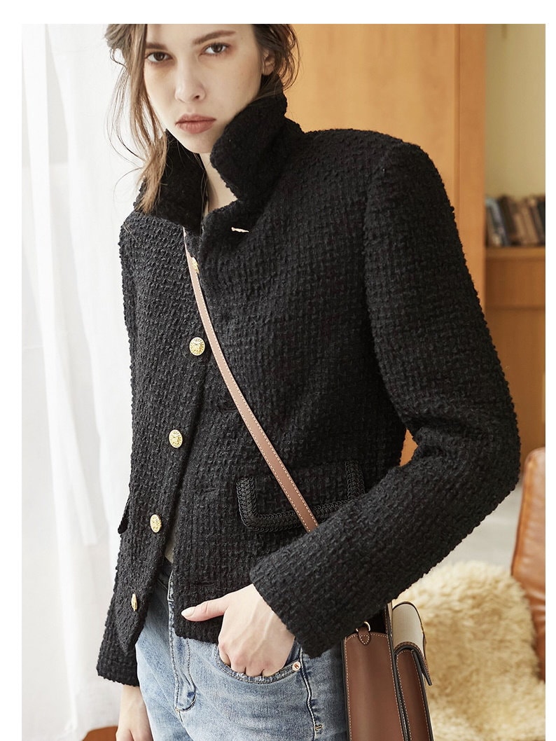Women black jacket