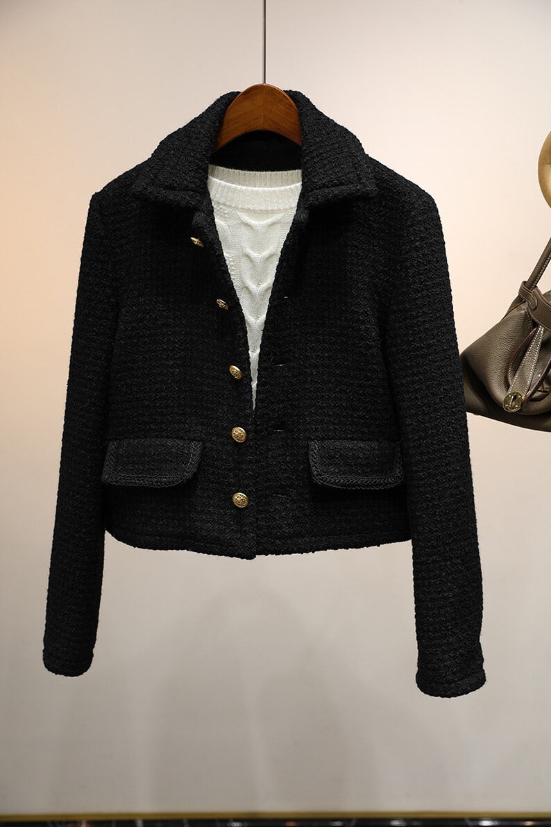 Women black jacket