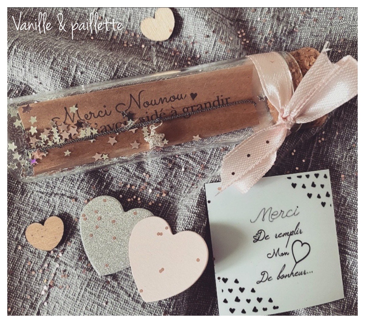 Gift Fiole surprises jewel bracelet bracelet personalized nanny auxil…