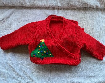 Baby Christmas Cardigan