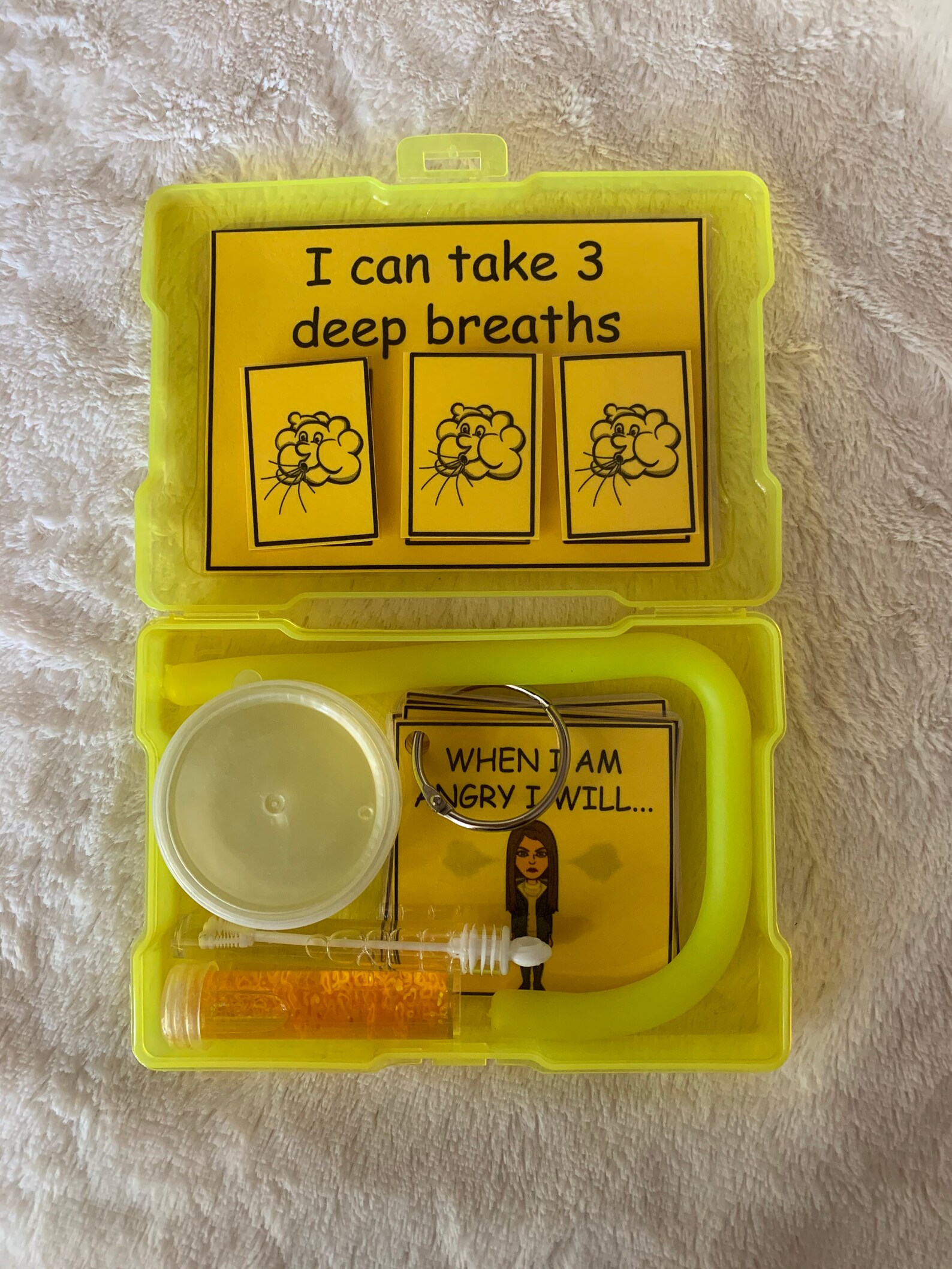 Calming Kit Yellow Etsy