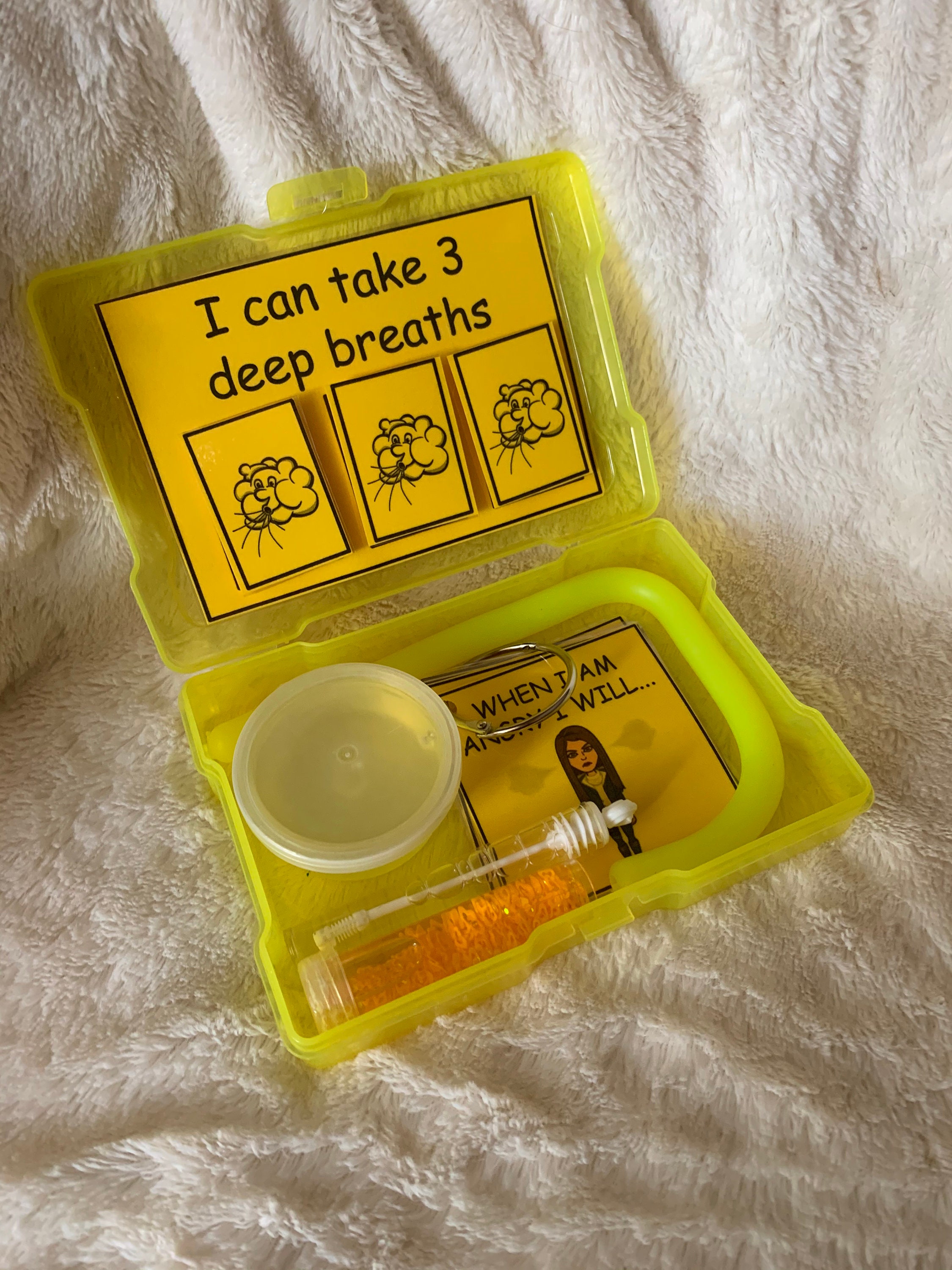 Calming Kit Yellow Etsy