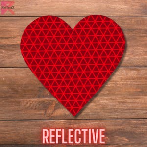 Adesivo refletivo de coração, adesivo refletivo de coração vermelho, adesivo refletivo à prova d'água, adesivo refletivo para carro, bicicleta, capacete, caixa de correio