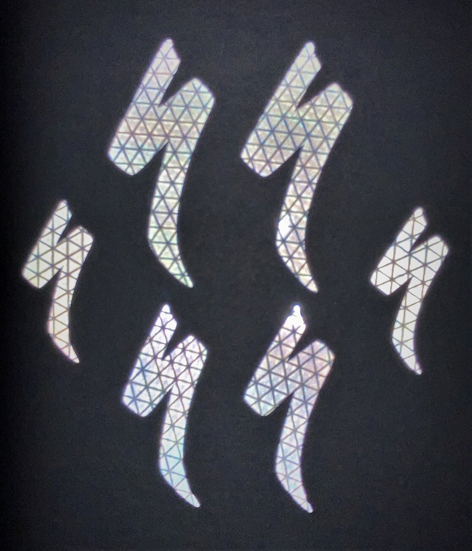 Specialized Logo Reflective Stickers Decals Reflector Pack for Etsy