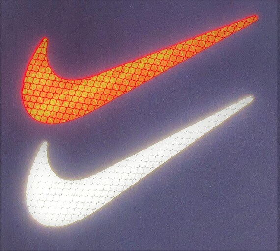 refrigerador Palacio de los niños Presentar Nike Swoosh Logo 3M pegatinas reflectantes calcomanías - Etsy España