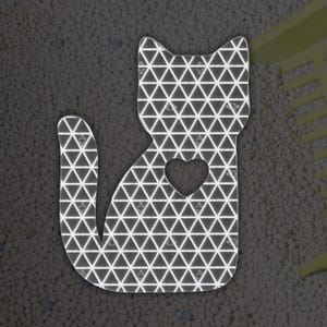 Sticker réfléchissant chat autocollant réflecteur vélo résistant aux intempéries
