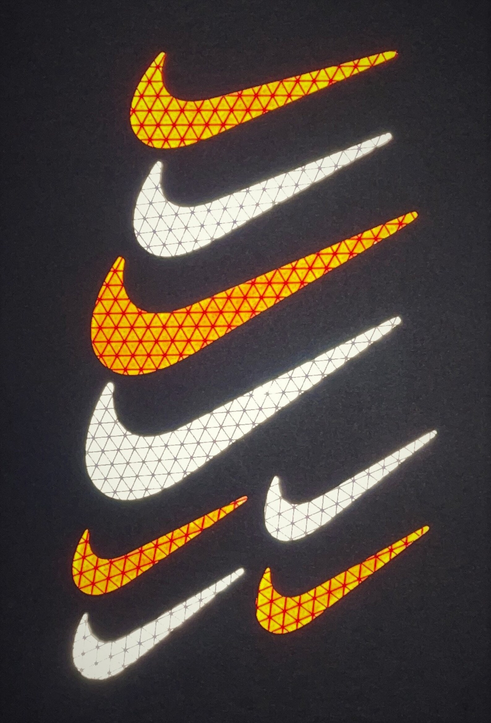 nike reflective trim pants