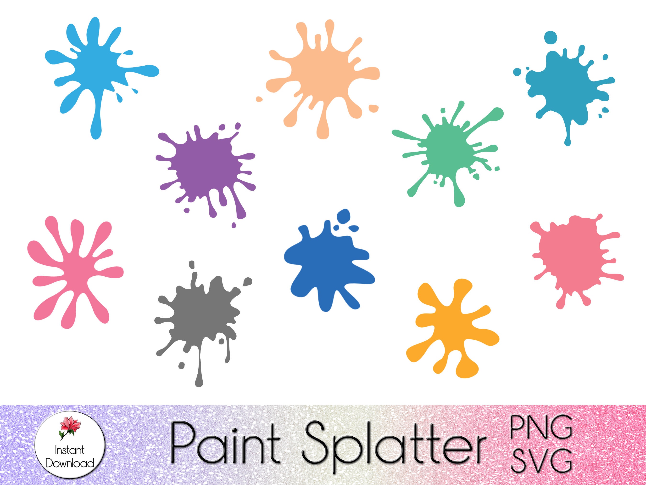 Paint Splatter SVG Paint Splash PNG Paint Brush Clipart Etsy Canada Paint Splatter SVG Paint Splash PNG Paint Brush Clipart Etsy Canada